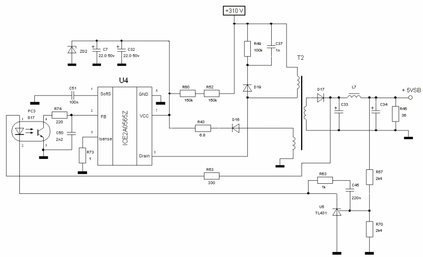 Ips5451 схема включения