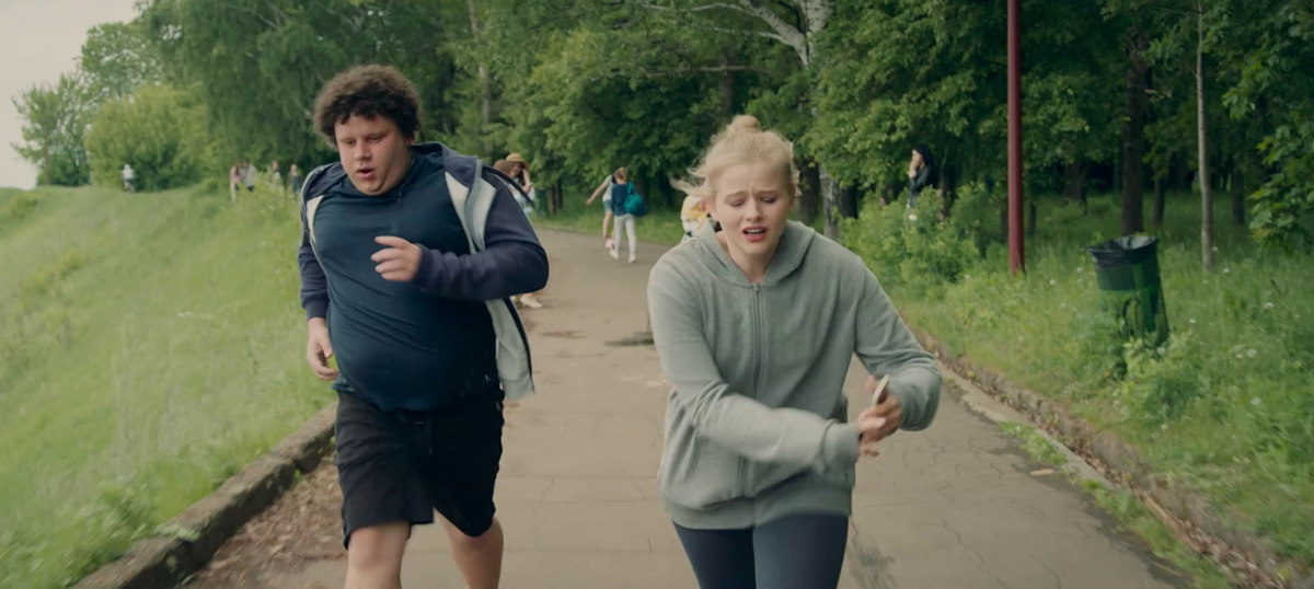 Кадр из фильма "Я худею"