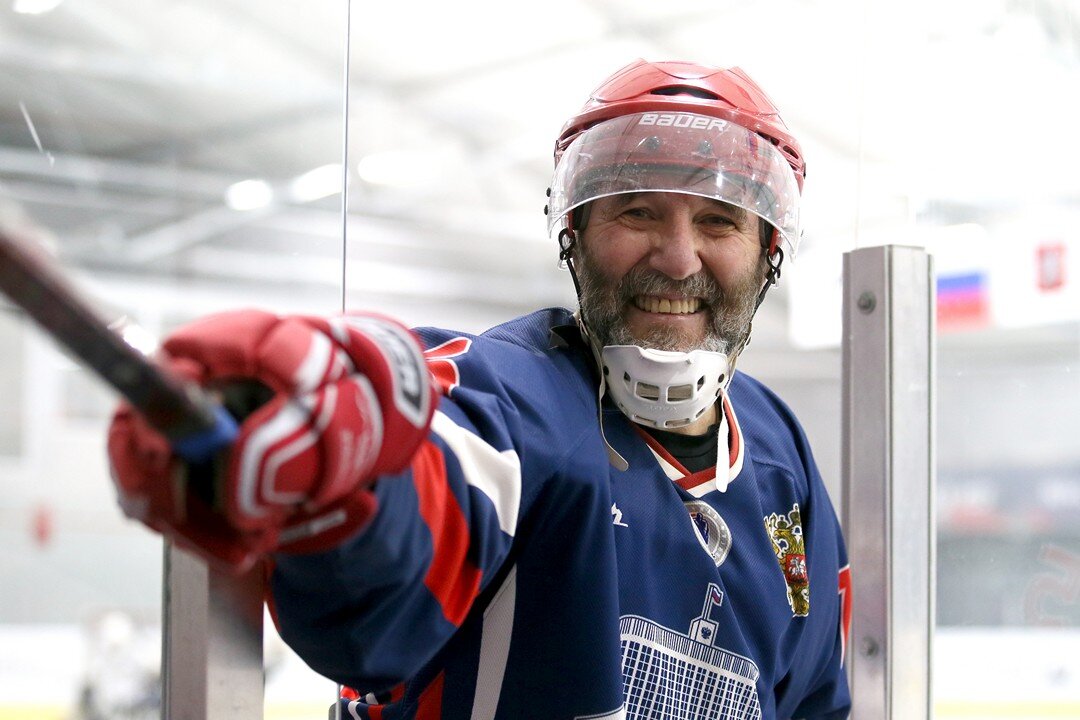 В 50+ хоккейная жизнь только начинается! Фото: Борис Татаринов, www,msk.nhliga.org