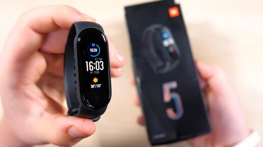 XIAOMI MI BAND 5 - Распаковка и Первые ПРОБЛЕМЫ!