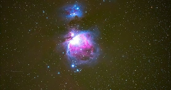 EOS Ra Туманность Ориона 
f/2.8 | ISO 3200 | 61 сек.