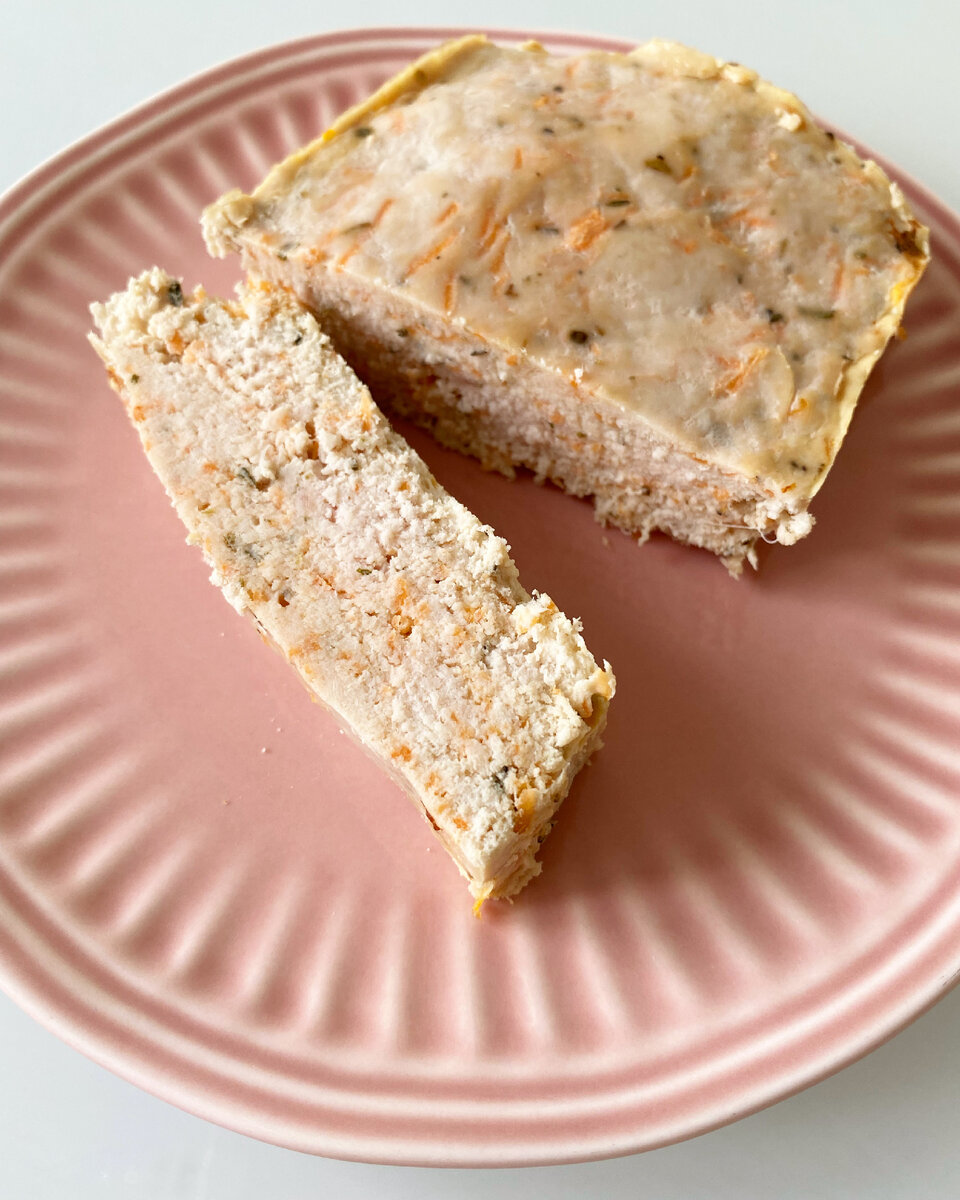 Мясной хлеб в разрезе 