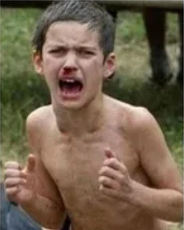 Мальчик Георгий – один из тех, кто был захвачен в заложники в Бесланской школе