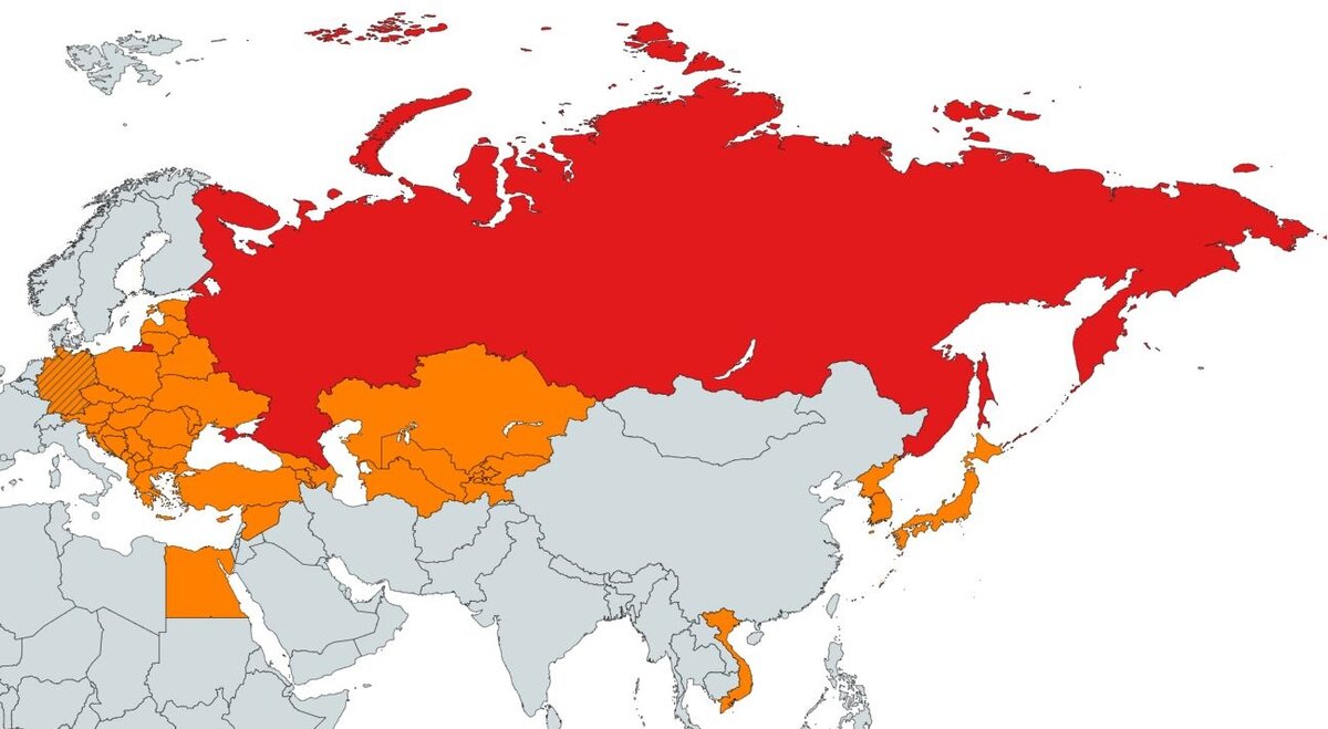 Валютная карта за границу. Валютные зоны Хазин карта