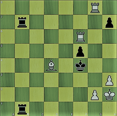 Белые начинают. Мат в 1 ход.