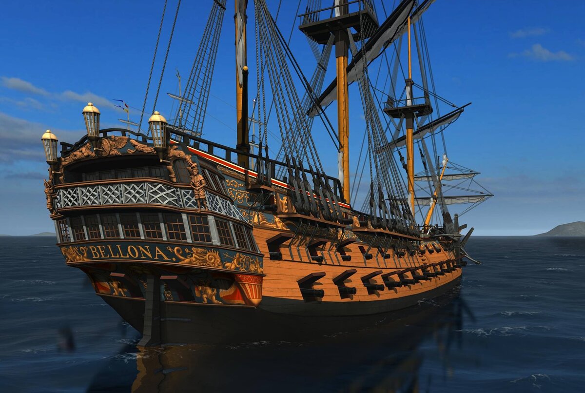 Один из судов 19 века. Фото из открытых источников.