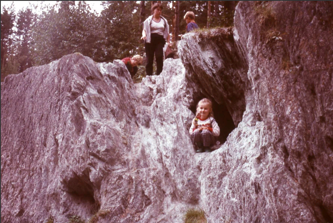 на озере Тальков камень, Свердловская область, 1992 год