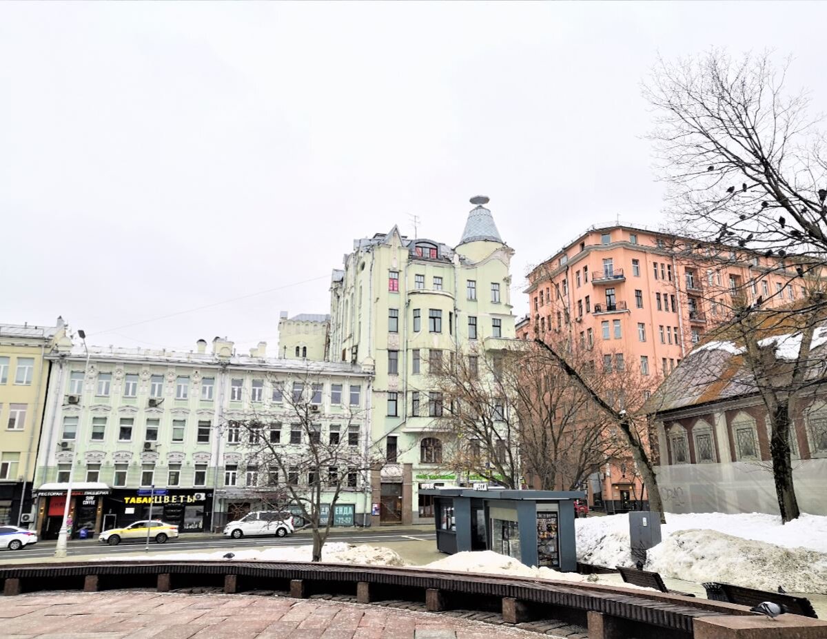 Дрм под рюмкой. Остоженка, дом 3/14, строение 1