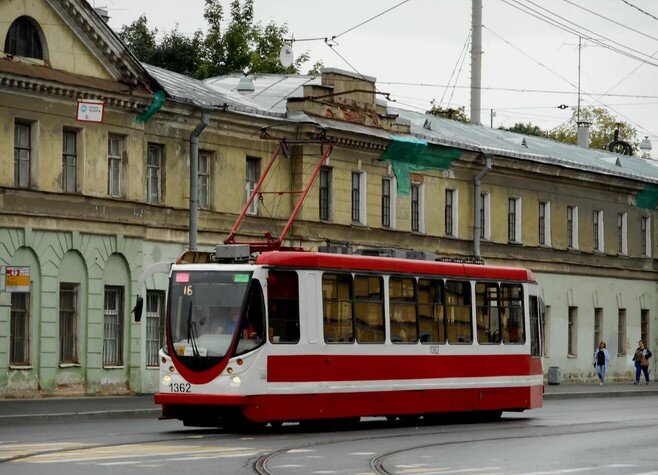 Фото Газета СПБ. Трамвай №16 