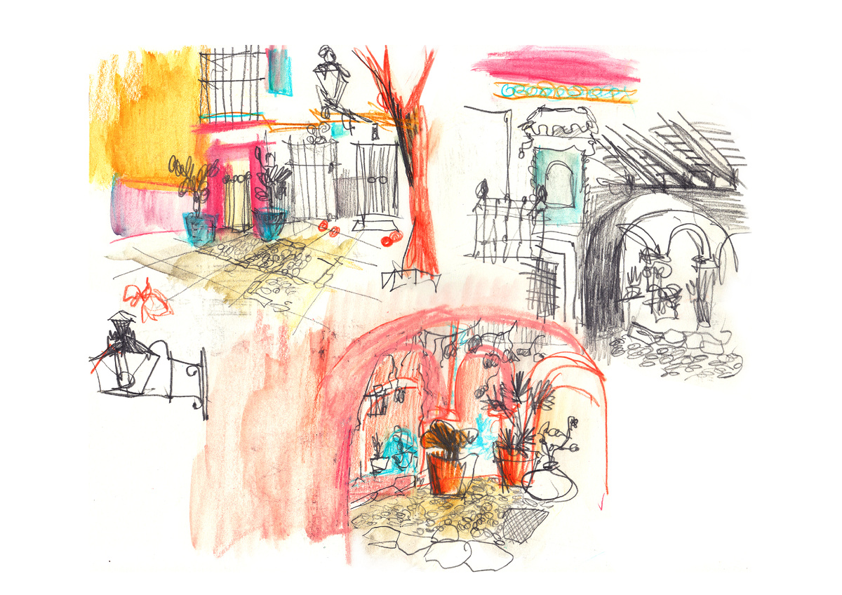 Наброски Севильи, июнь 2018г