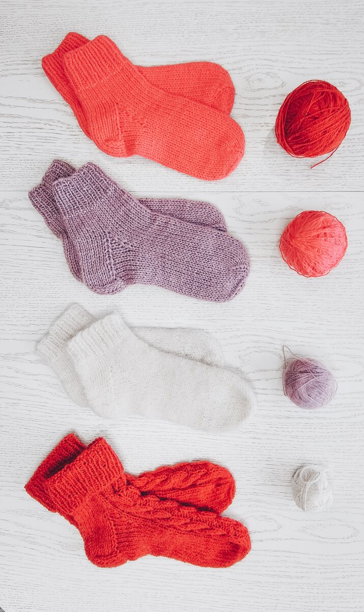 Вяжем носочки 