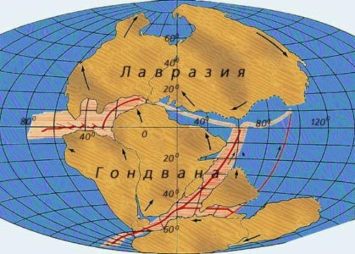 Почти вся Африка - часть древнего материка Гондваны.