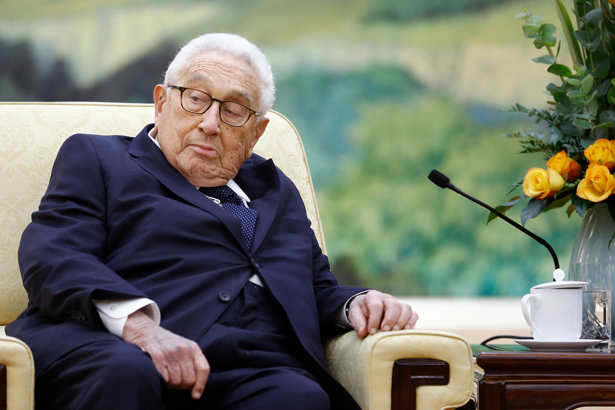 Генри Киссинджер 
Фото: Thomas Peter/Pool Photo via AP