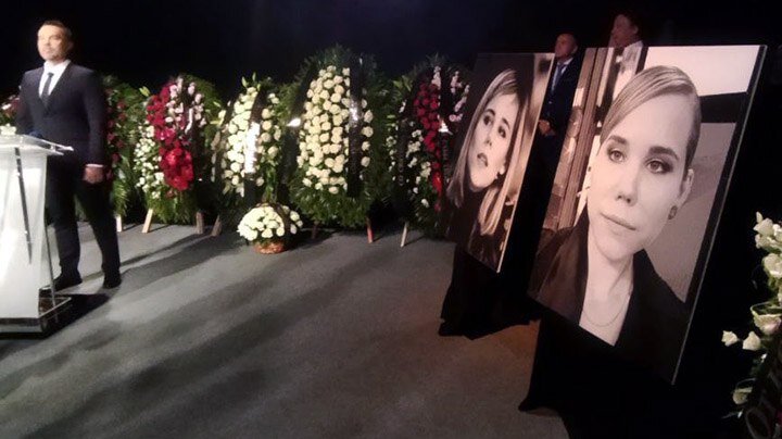 ЦЕРЕМОНИЯ ПРОЩАНИЯ С ДАРЬЕЙ ДУГИНОЙ. ФОТО: ЦАРЬГРАД