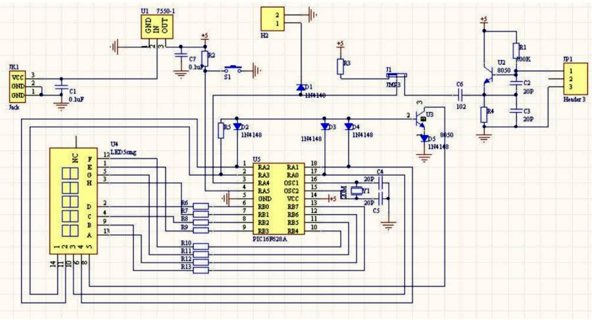 Среднечастотный частотомер на AVR. Часть 1, динамическая индикация.