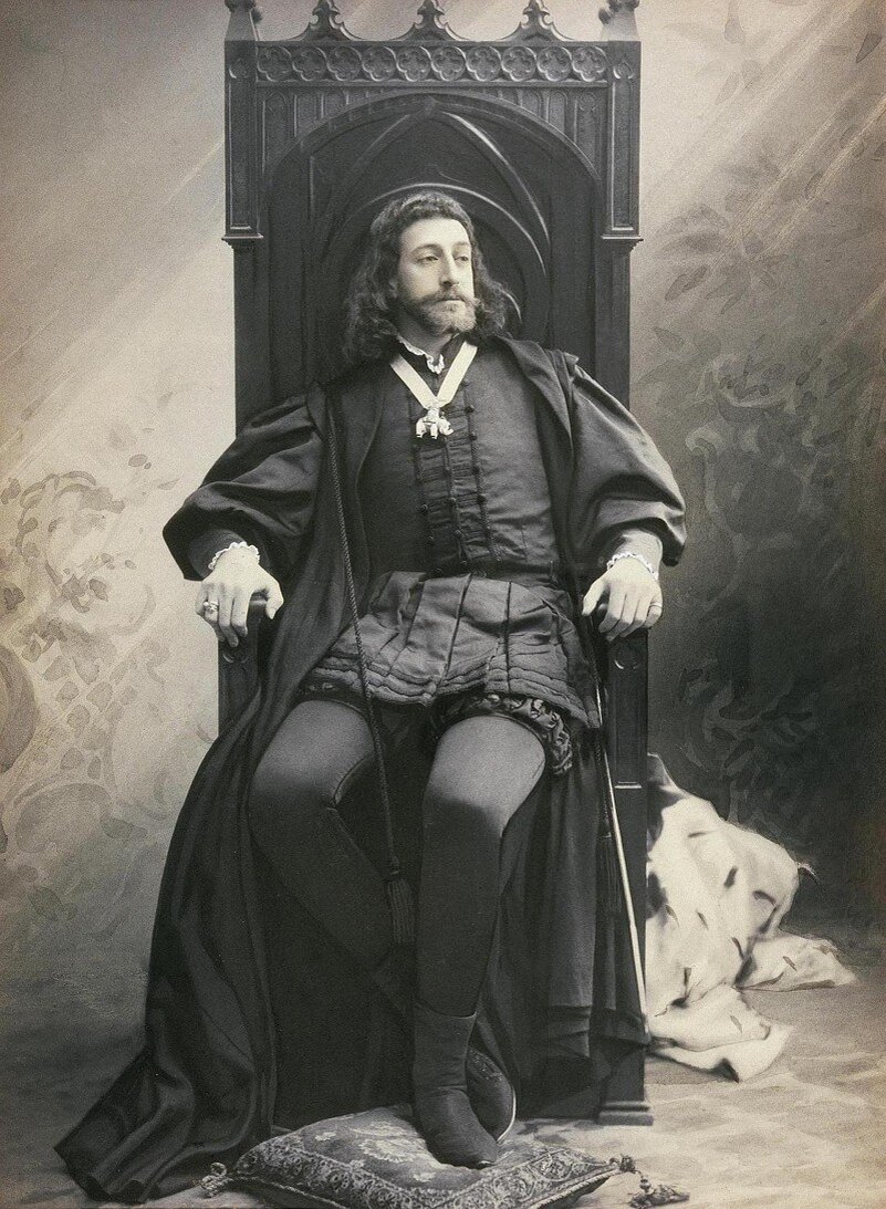 Константин Романов в роли Гамлета, 1900