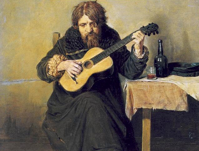 Фрагмент иллюстрации к книге М. Горький «На дне», издательство «Азбука»