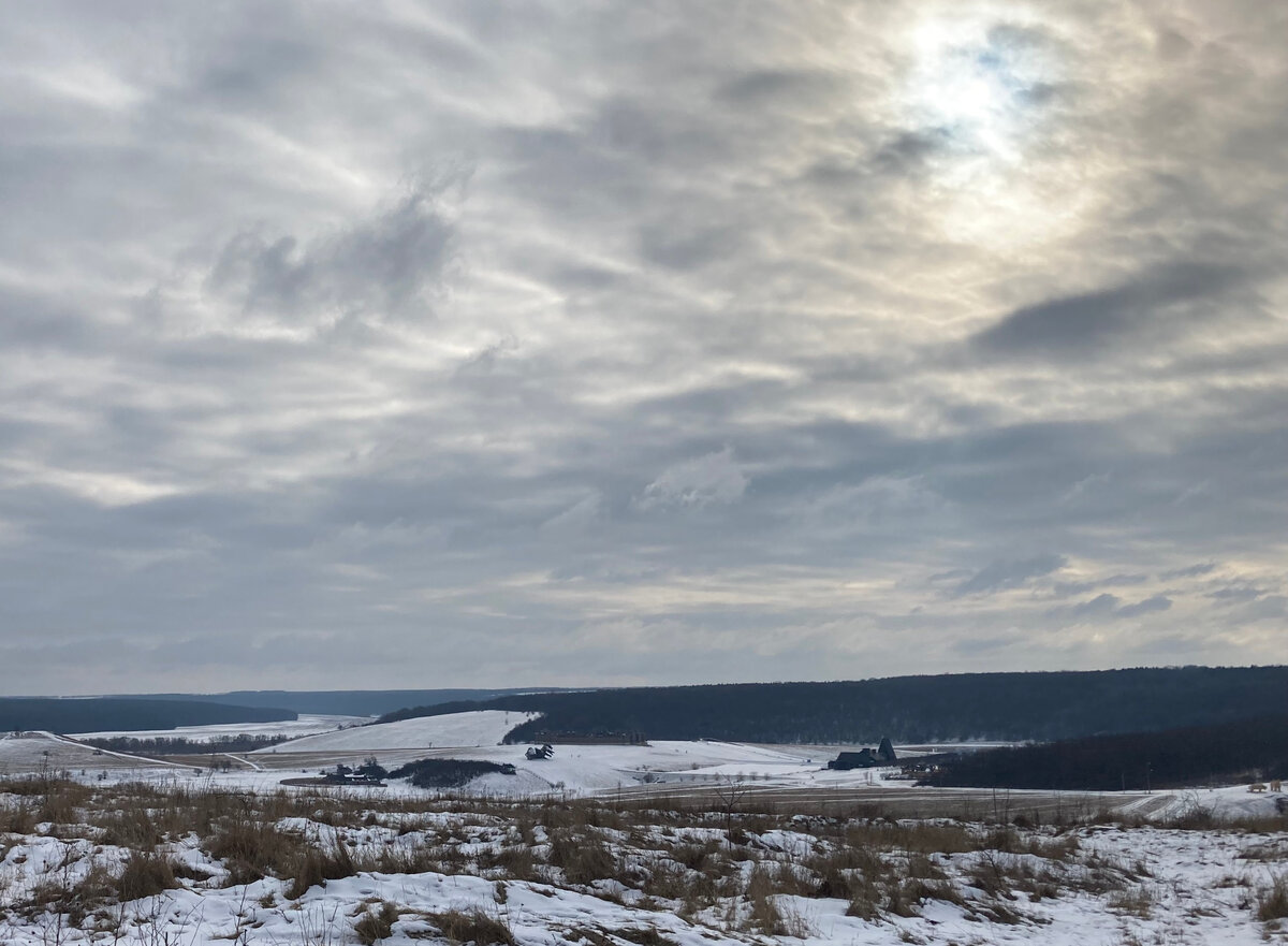 Вид сверху на парк Кудыкина гора