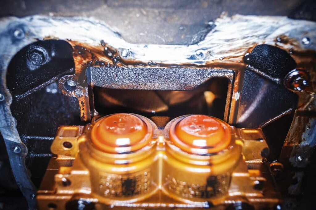 Сразу видно, что масло меняли редко