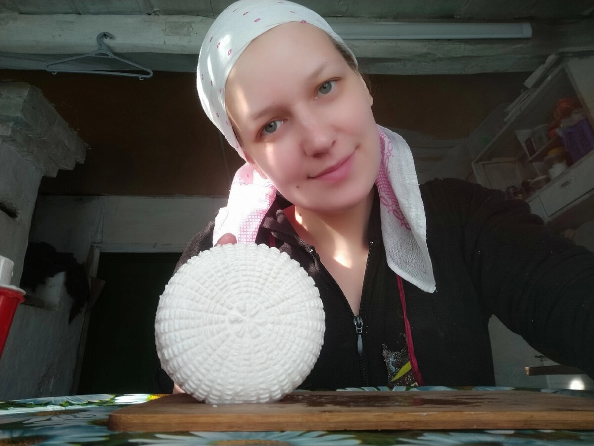 Домашняя брынза. 