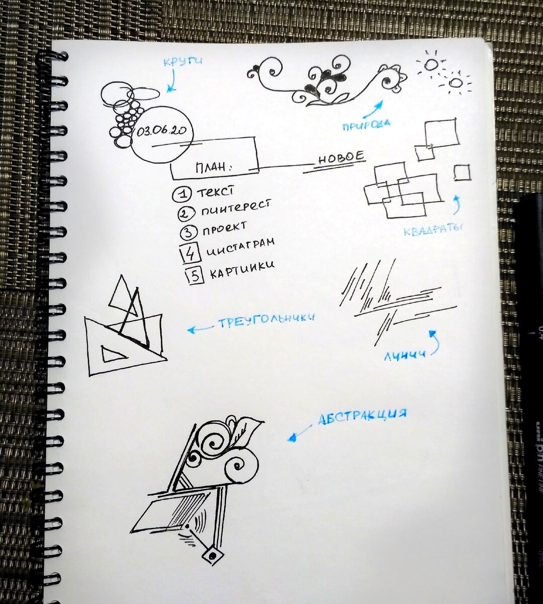 Рисунки по категориям для примера