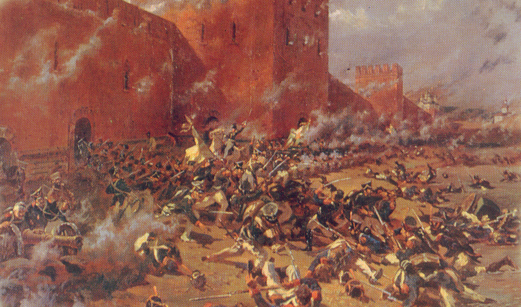 16 18 августа. Смоленское сражение 1812 года. Бой за Смоленск 1812.