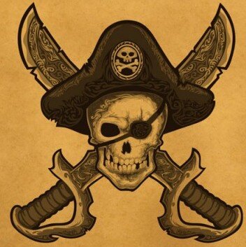 грозная эмблема  пиратов