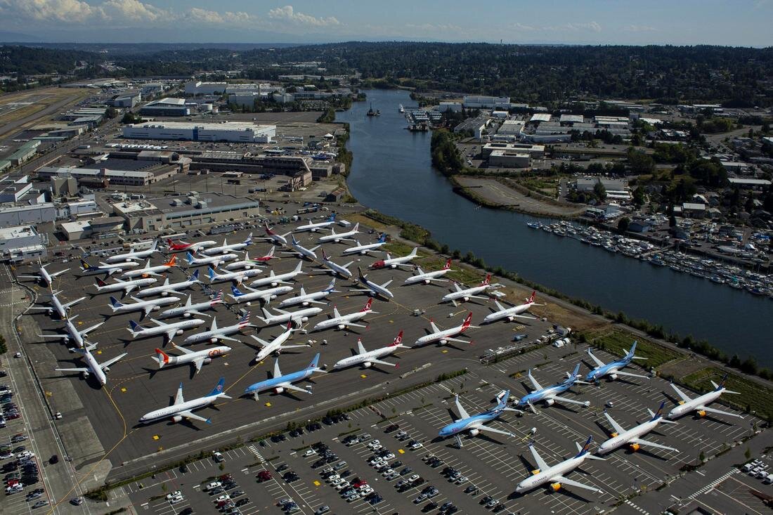 Самолёты Боинг 737 MAX не летают уже 15 месяцев