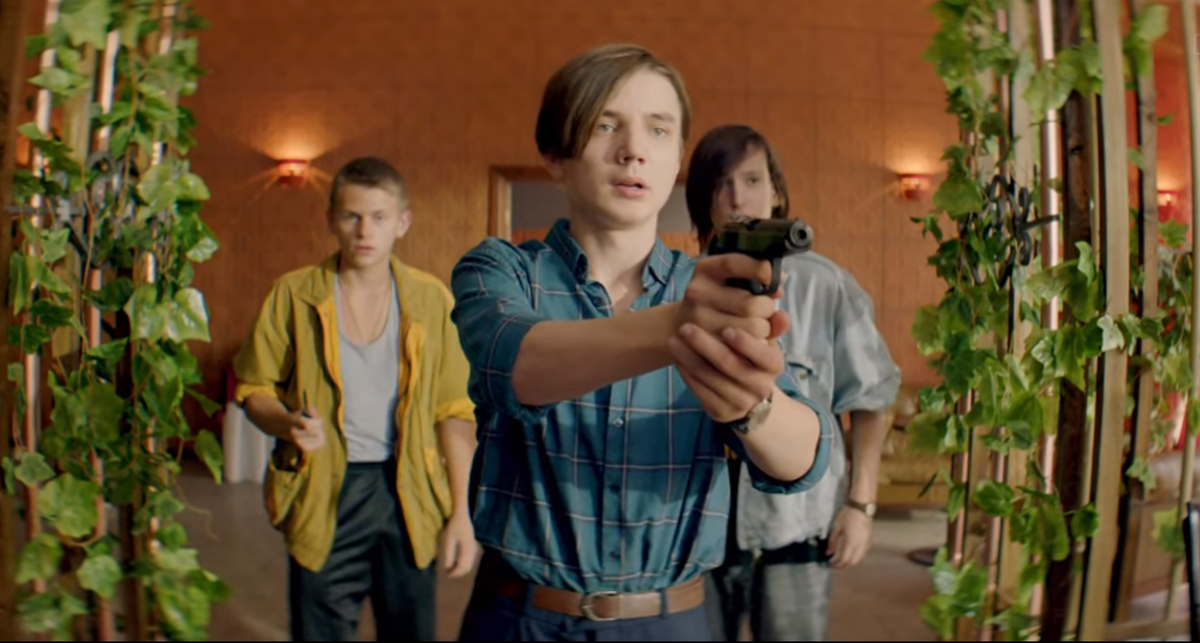 Фрагмент, в котором герой угрожает местным бандитам