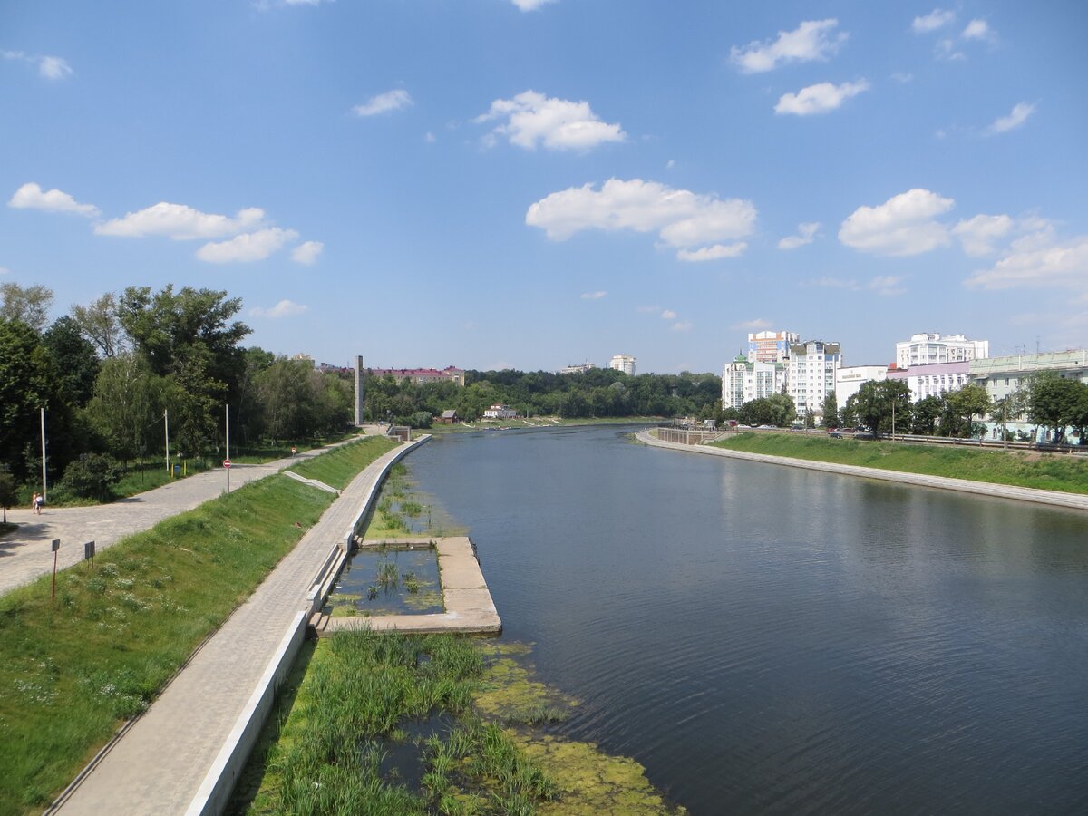 набережная города орла
