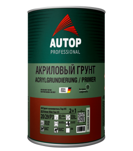 Акриловый грунт наполнитель с отличной адгезией к жестким пластикам в том числе и РР.