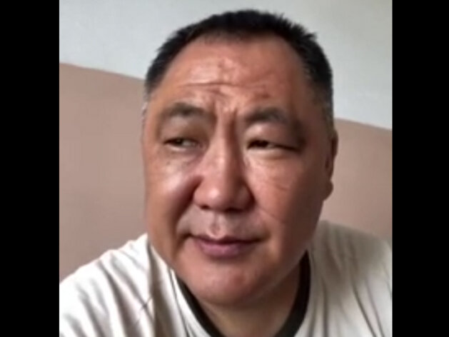 Скриншот видео-записи Шолбана Кара-оол/VK.com