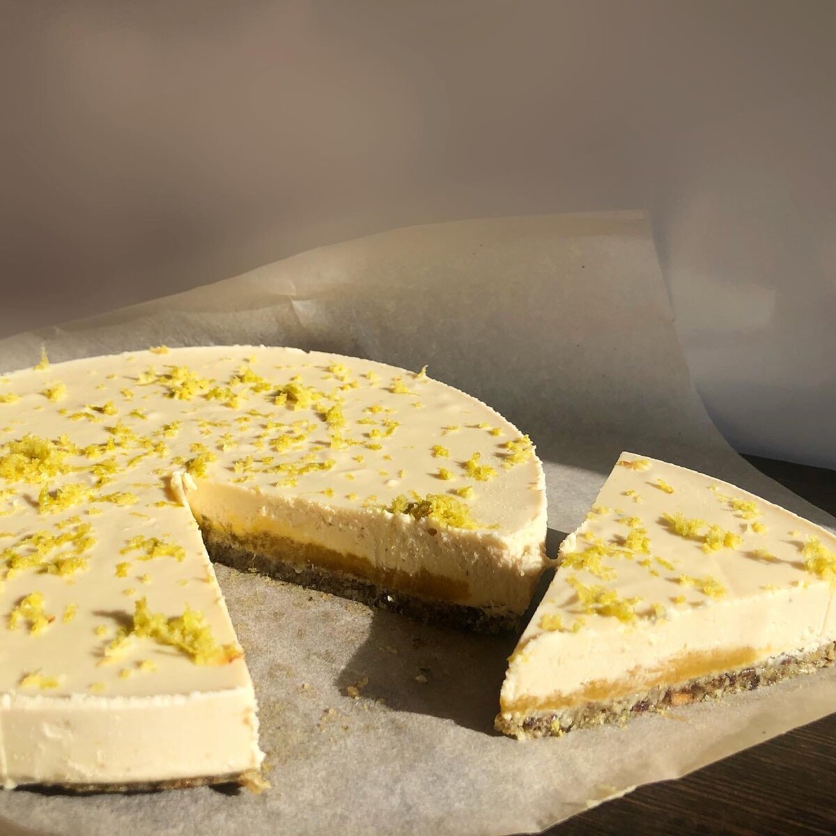 Торт лайм-манго