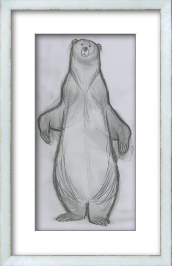 королева ЭЛЕОНОР. Рисунок моей внучки Камиллы.