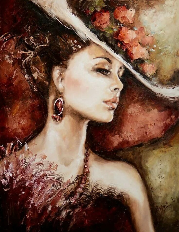 Польская художница Elzbieta Brozek