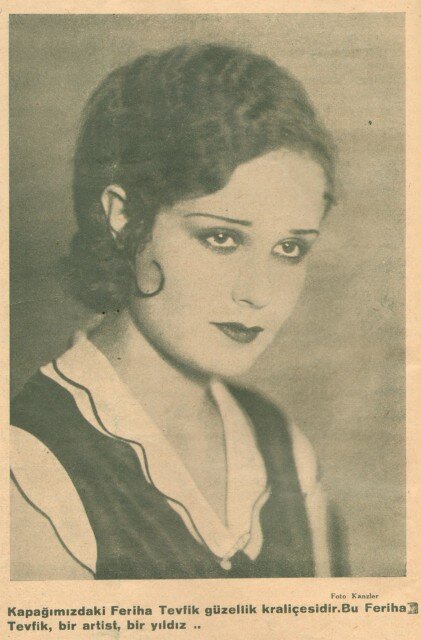 Фериха Тевфик, Мисс Турция 1929, фото Яндекс.Картинки