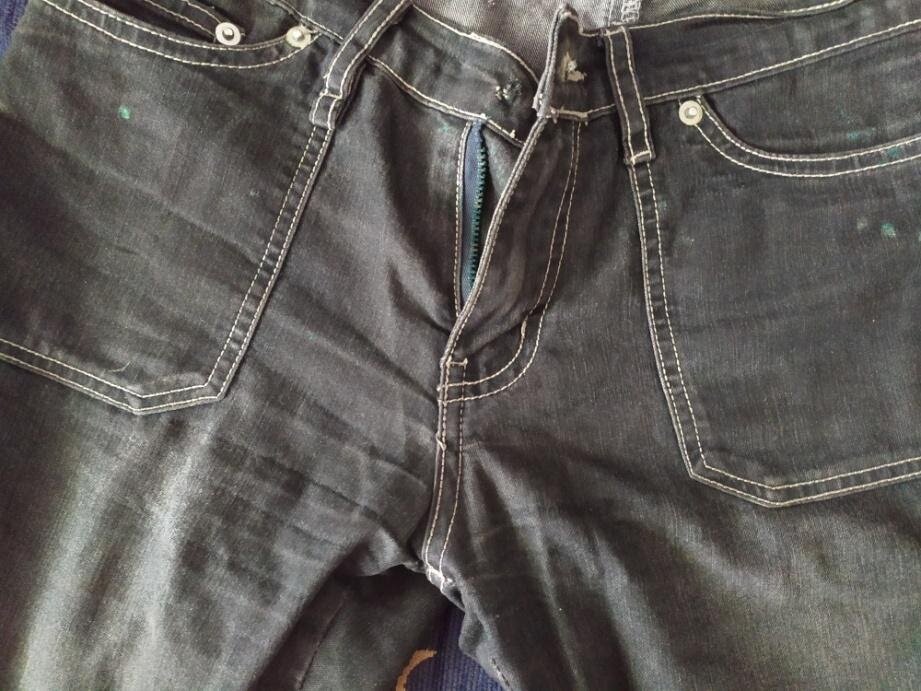 Прихватки из страрых джинсов.