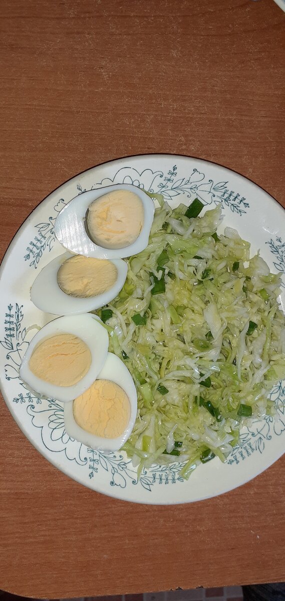 Салатик на завтрак.