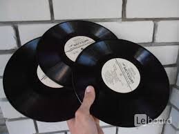 Пластинки для проигрователя 