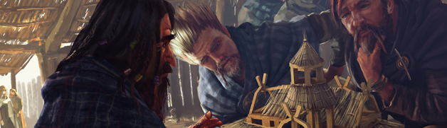 Вот так мог выглядеть совет трех братьев перед высадкой (арт forums.totalwar.com).