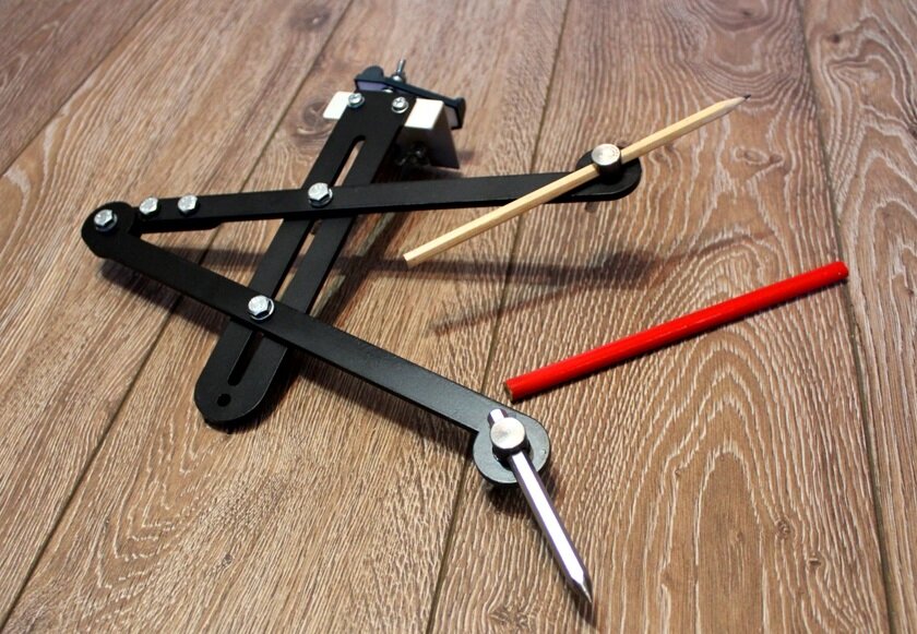 Фото: современная плотницкая черта.