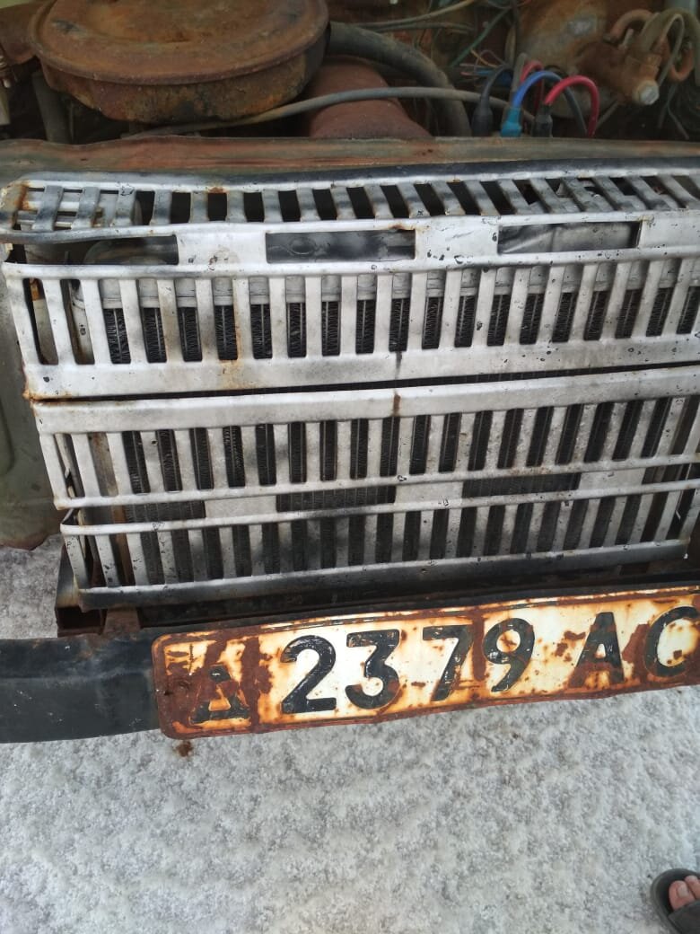 радиатор и старые номера 