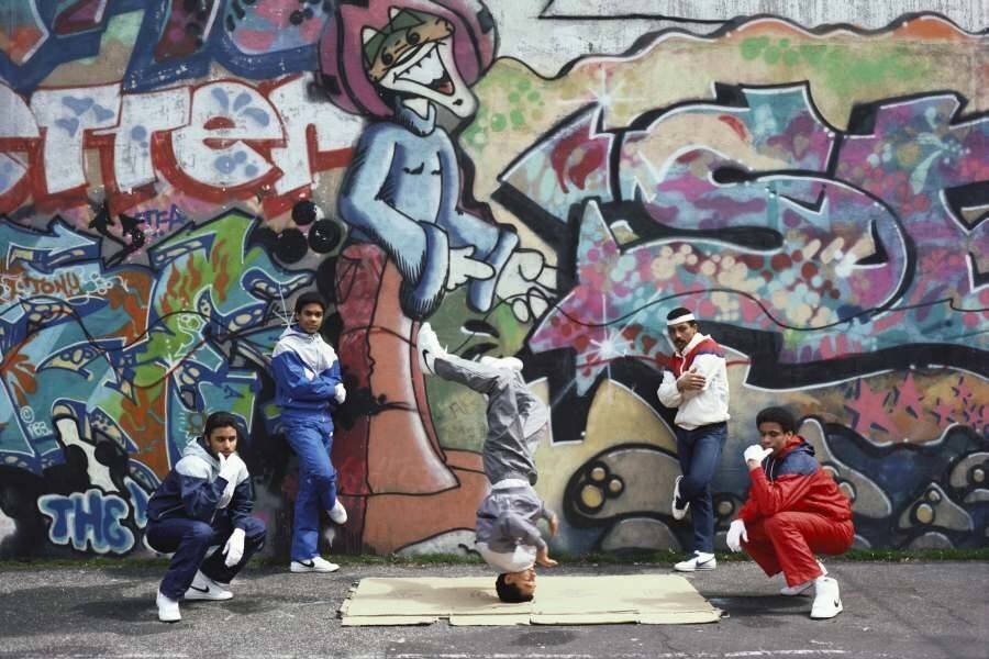 Break Dance, Graffiti