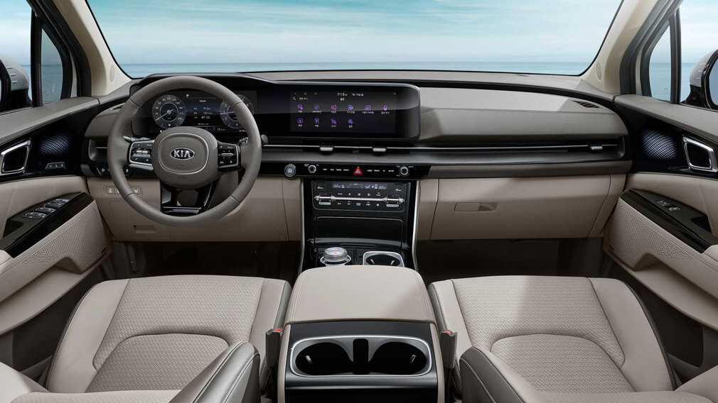 интерьер нового Kia Carnival