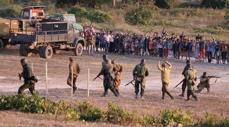 Реконструкция эпизода обороны Севастополя 