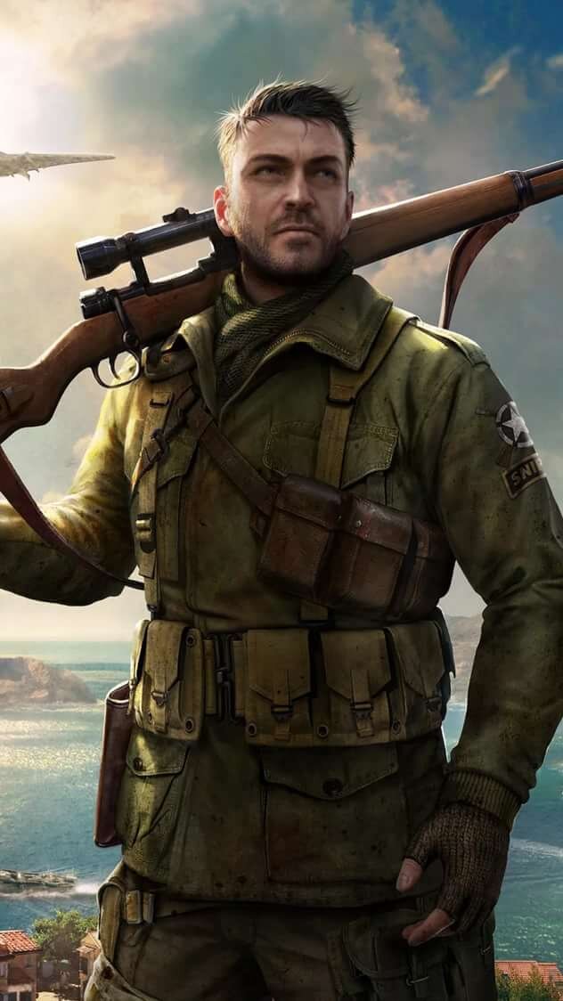 Sniper Elite - мультиплатформенная компьютерная игра в жанре тактического шутера от третьего лица, разработанная британской компанией Rebellion Developments и выпущенная на территории России издательством «Бука» в 2006 году. Главным героем выступает снайпер по имени Карл Фейрберн, заброшенный в тыл врага. Его задача — остановить создание ядерного оружия Третьего рейха.Игра невероятно красивая и кстати не очень требовательная .Каждая из частей хороша по-своему , советую пройти все игры серии.