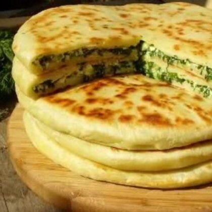 Сырные лепёшки 