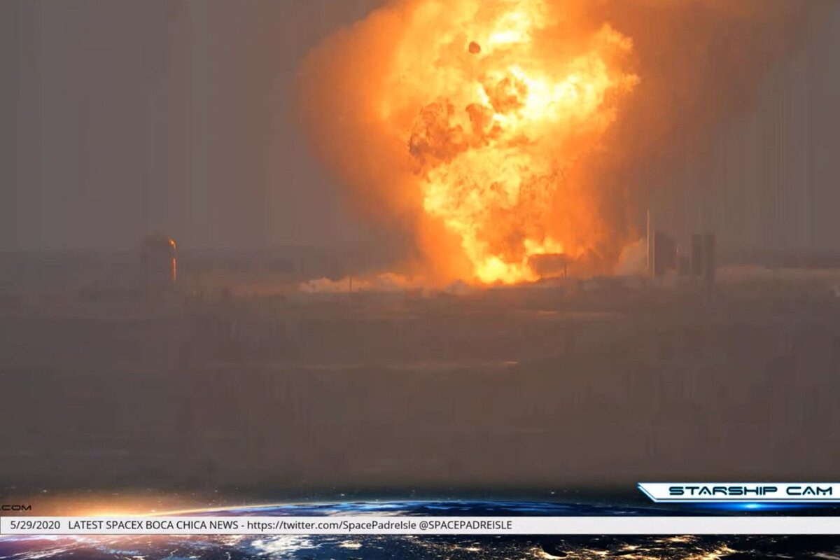 Кадры взрыва