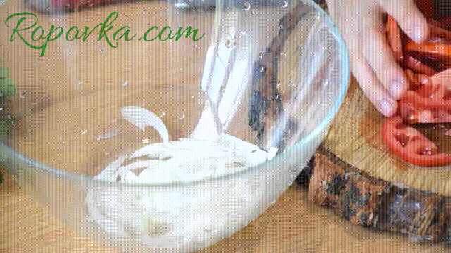 Салат Ачик-чучук (ачичук)