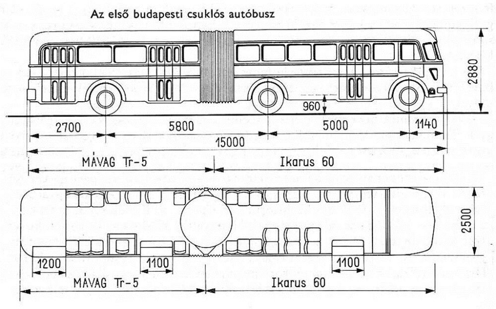 Чертеж икарус 250